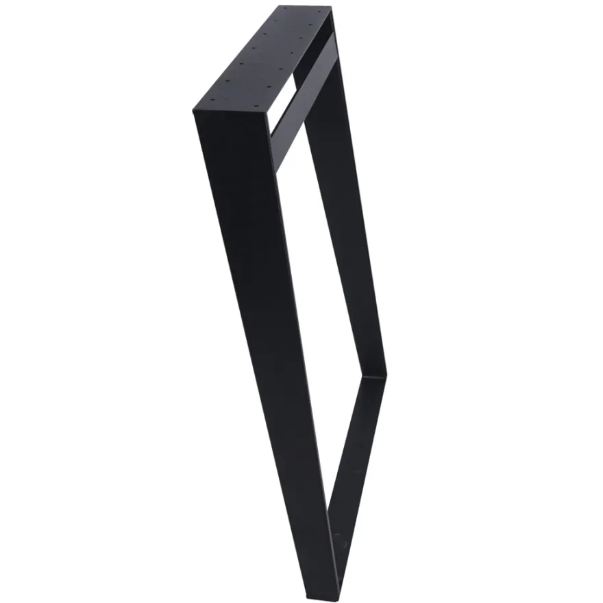 Bordben H74 x B75 cm matsort metal
