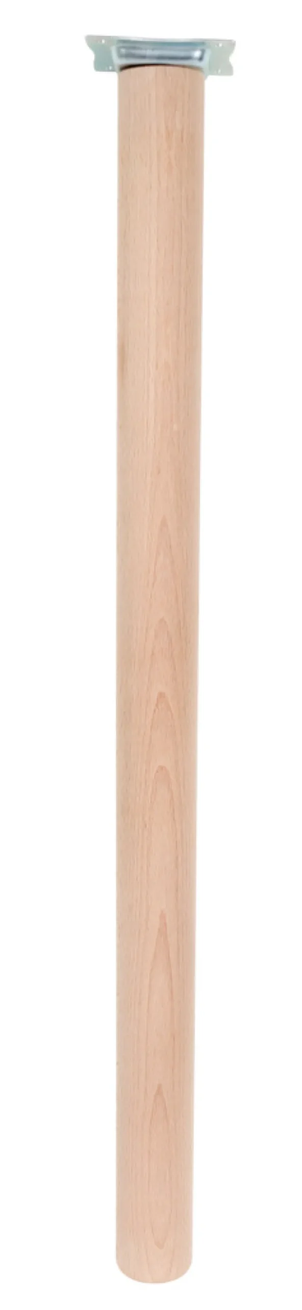 Bordben Ø55 mm x 80 cm bøg