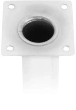 Bordben Ø30 mm x 80 cm hvid