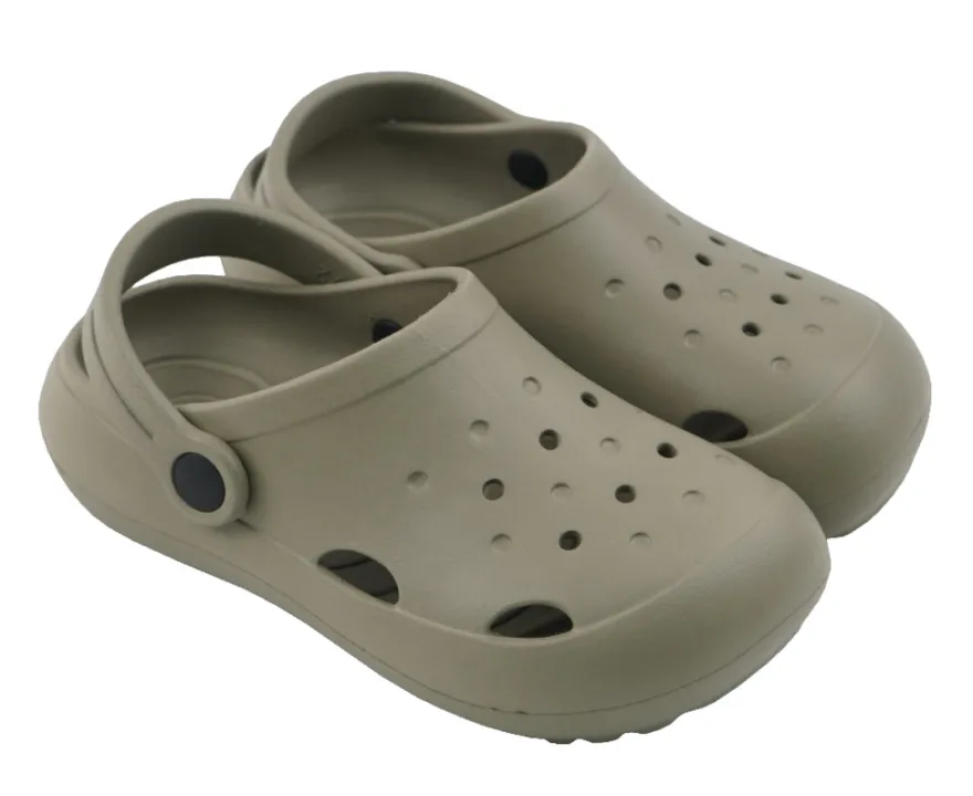 Clogs børn khaki str. 27/28
