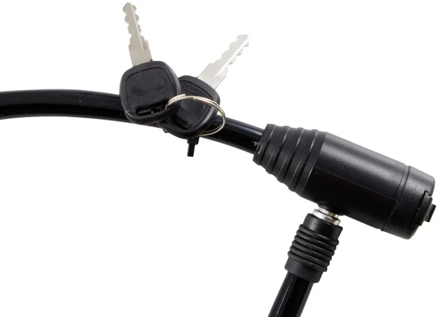 Cykellås wire Ø8 mm x 650 mm - BikeZone®