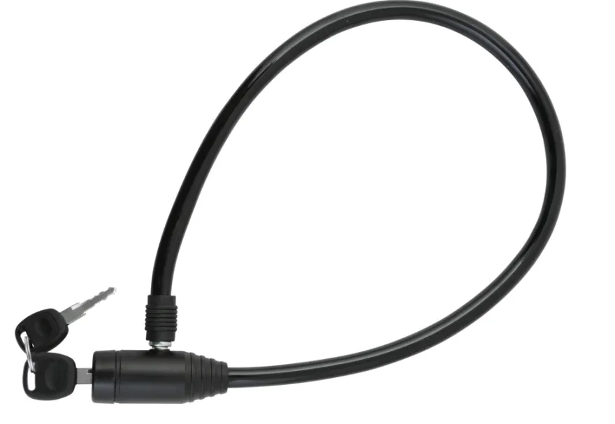 Cykellås wire Ø8 mm x 650 mm - BikeZone®