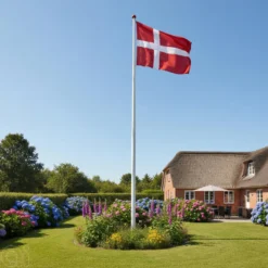 Dannebrogsflag 175 x 132 cm
