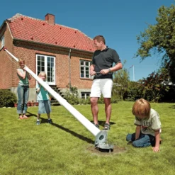 Dano Mast flagstang 6 meter m/vippebeslag