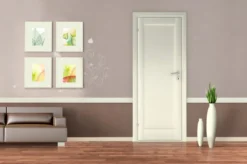 Dør Fashion 1 hvidmalet 62,5 x 204 cm