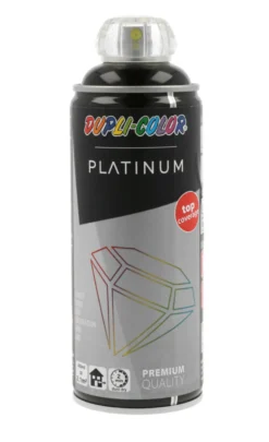 Dupli-Color Platinum spraymaling sort blank 400 ml