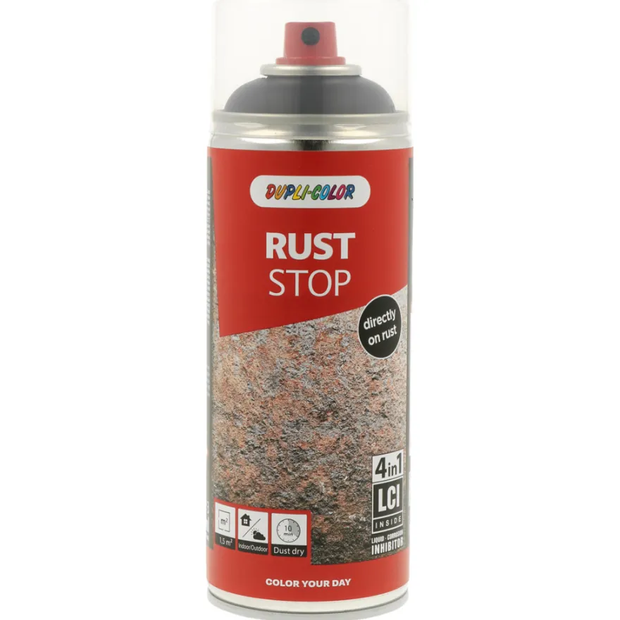 Dupli-Color Rust stop spraymaling sort 400 ml
