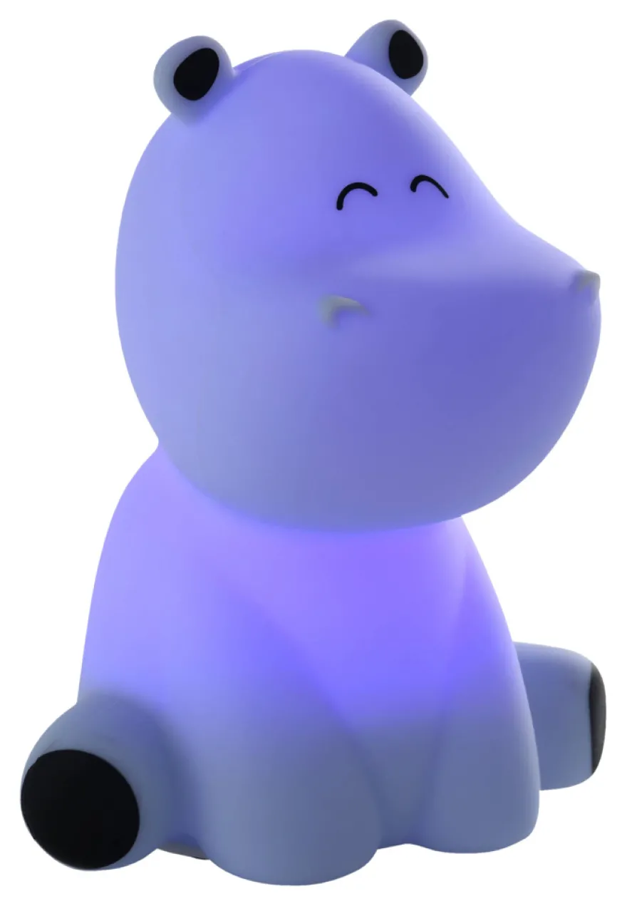 Eglo Castellino bordlampe flodhest genopladelig