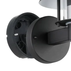 Eglo Chiappera væglampe sort/hvid Ø22 cm