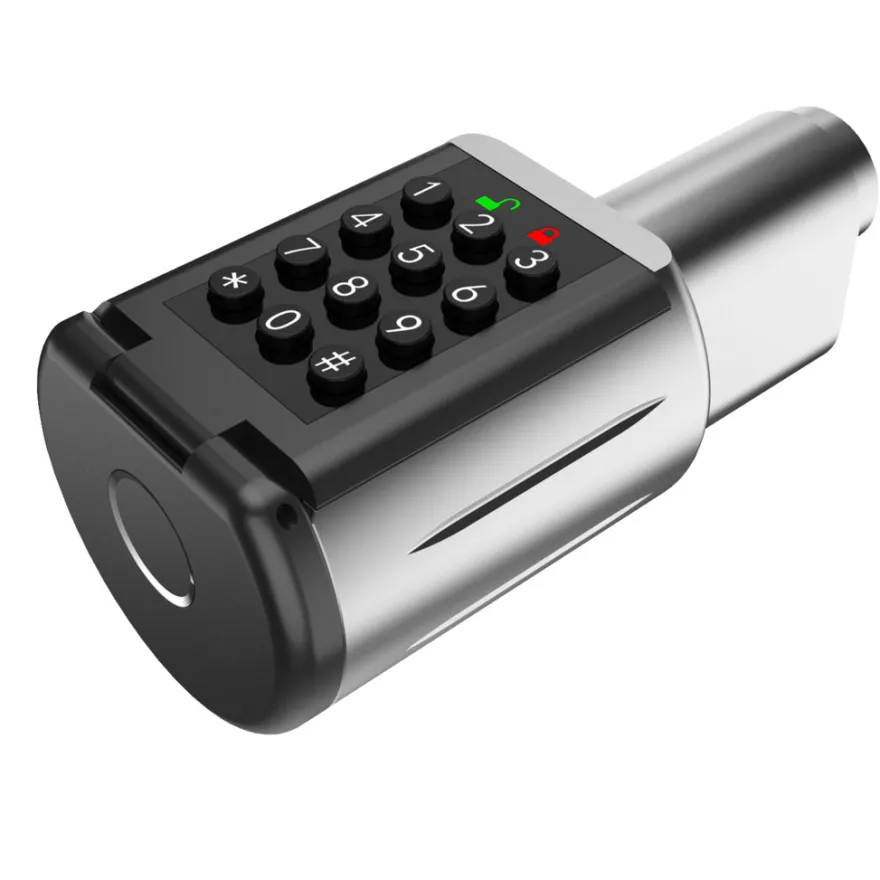 Elektronisk oval cylinder m/tastatur - GUARD