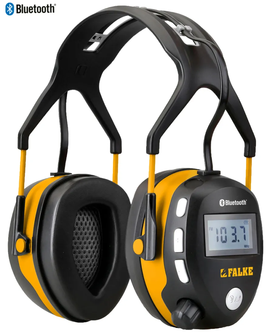 Falke® høreværn m/radio og Bluetooth