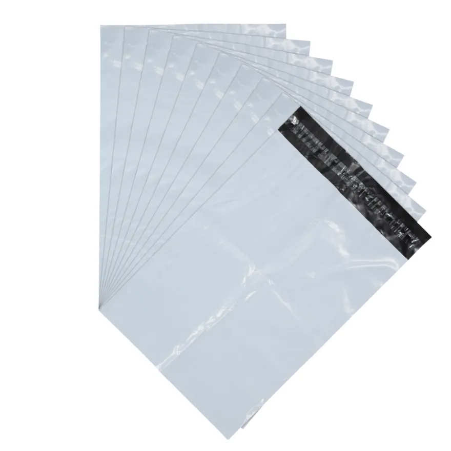 Forsendelsespose plast 28 x 38 cm 10-pk.
