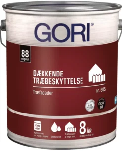 GORI 605 dækkende træbeskyttelse kridt 5 liter