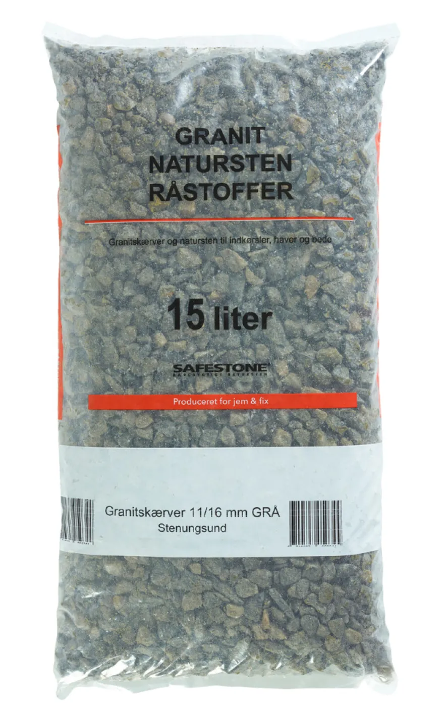 Granitskærver 11–16 mm grå Stenungsund - Safestone