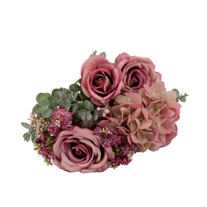GREENIX kunstig blomsterbuket "Øresund"