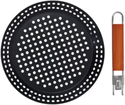 Grillpande 30,5 cm m/aftageligt håndtag - Grillexpert®