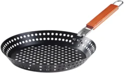Grillpande 30,5 cm m/aftageligt håndtag - Grillexpert®