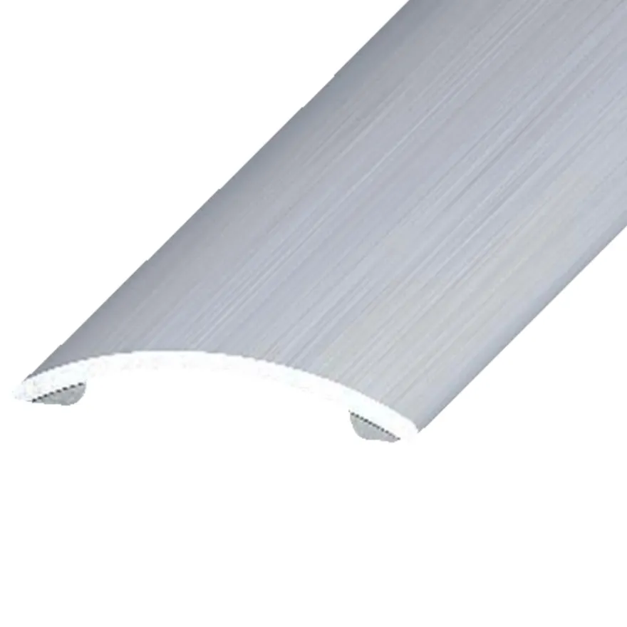 Gulvprofil sølv selvklæbende 3,2 x 30 x 1800 mm