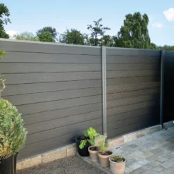 HORTUS Premium Lucca komposithegn tilkøb H121 x B190 cm