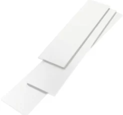 Hylde melamin hvid 16 mm x 20 x 100 cm