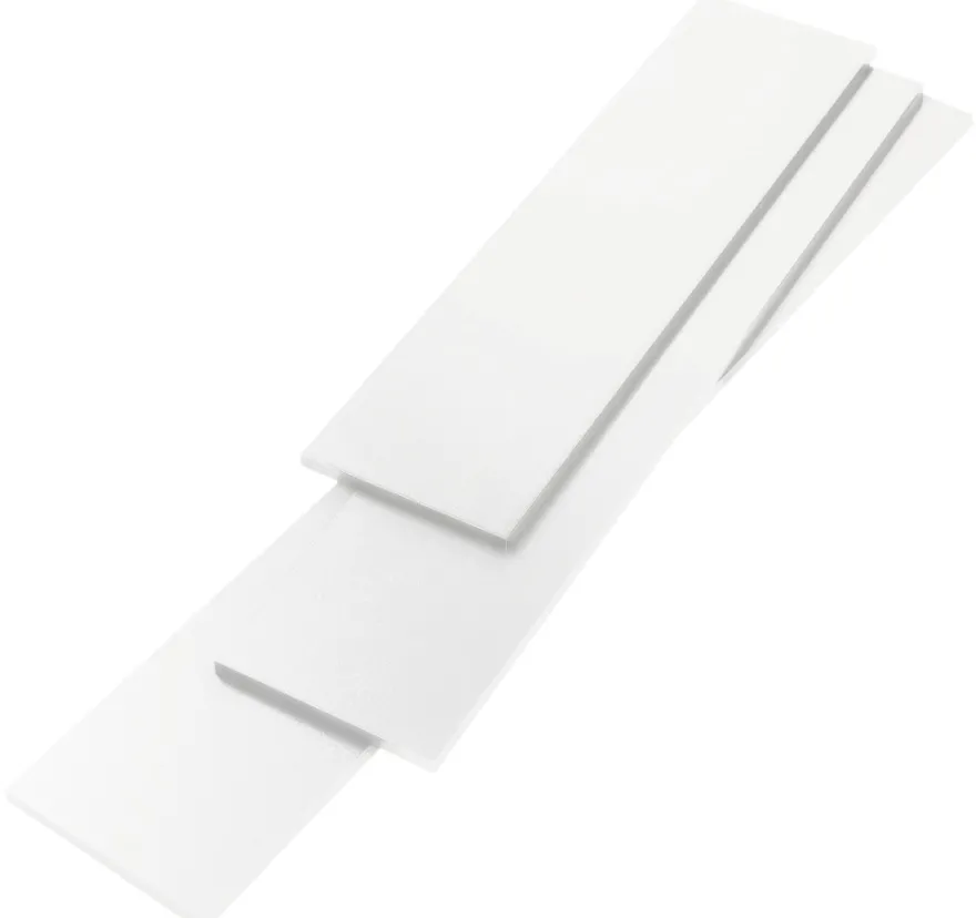 Hylde melamin hvid 16 mm x 20 x 100 cm