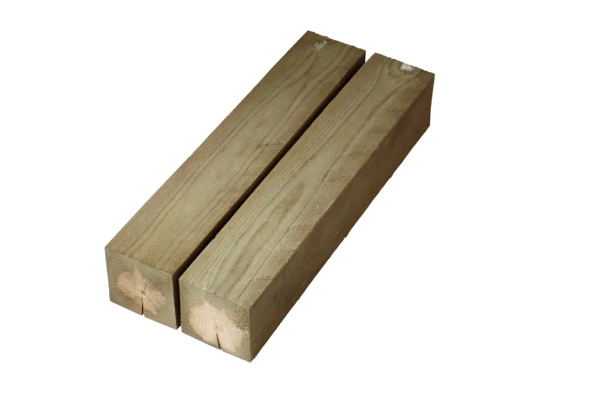Imprægneret stolpe fyr 97 x 97 x 2100 mm