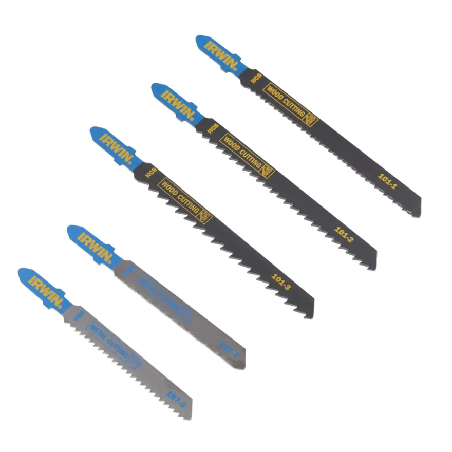 Irwin stiksavsklinger 5 stk. assorteret