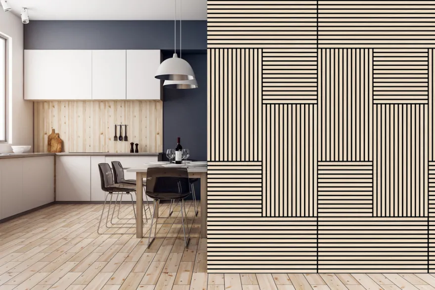 Jangal Modular Wall akustikpanel 104 x 52 cm - Letea Oak