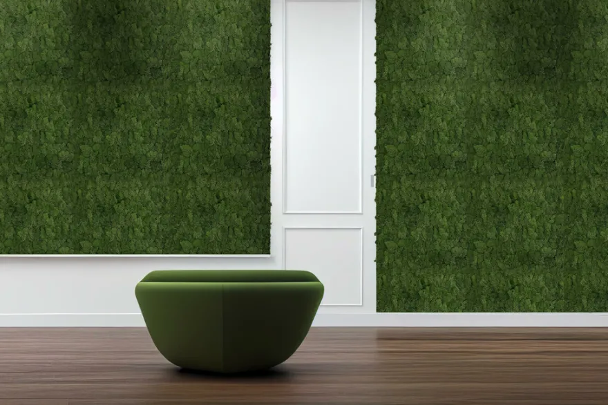 Jangal Modular Wall mospanel 52 x 52 cm - Dark Green
