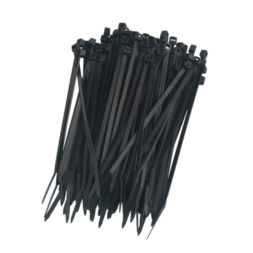 Kabelstrips 100 mm sort 100 stk. - Elworks