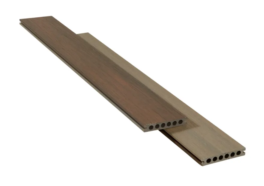 Kirkedal Heimdal terrassebrædder komposit Oak/Hardwood 22x130x6000 mm