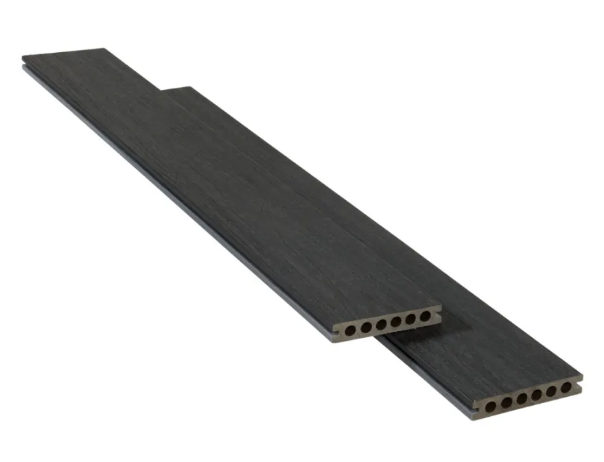 Kirkedal Heimdal terrassebrædder komposit Black/Grey 22x130x4000 mm