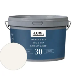 Køkken & Bad 30 vægmaling modehvid 2,25 liter - LUXI®