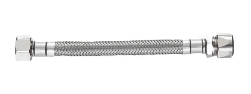 Kombi Flex forlængerslange 25 cm 10 mm x 1/2" omløber