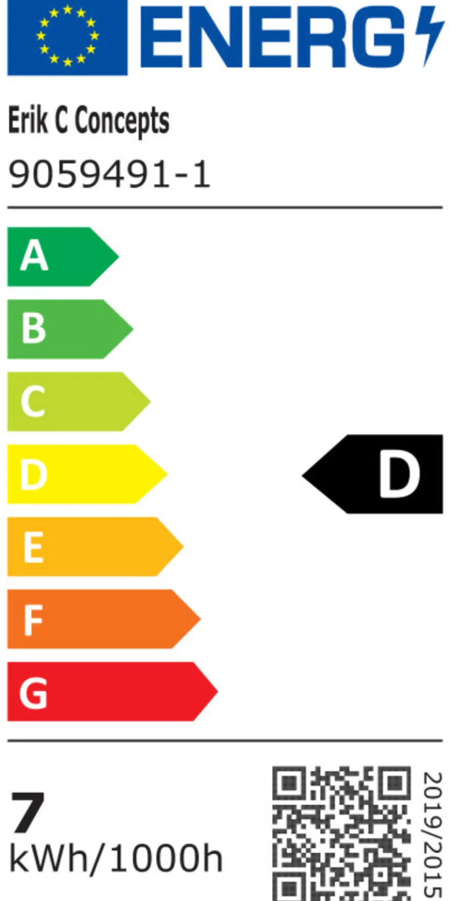 LED-pære standard 7,5 W E27 2-pk.