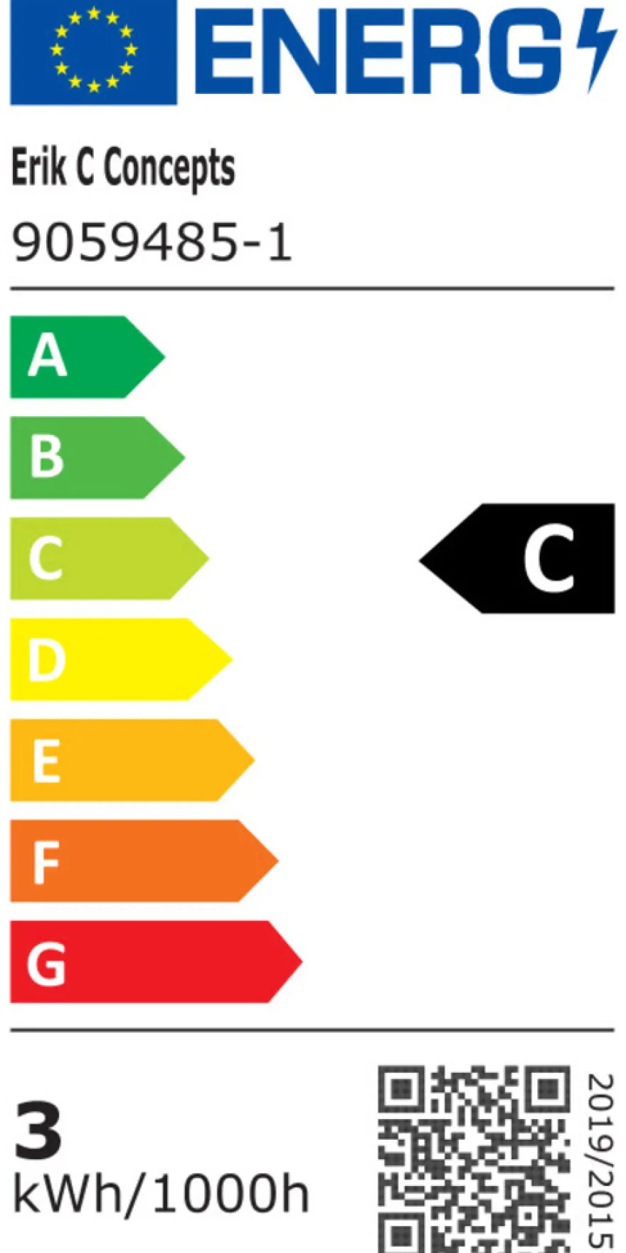 LED-pære standard 2,7 W E27 2-pk.