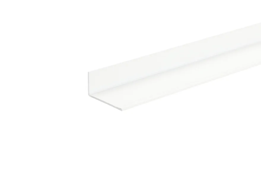 Listeprofil aluminium hvid 15 x 30 x 1000 mm