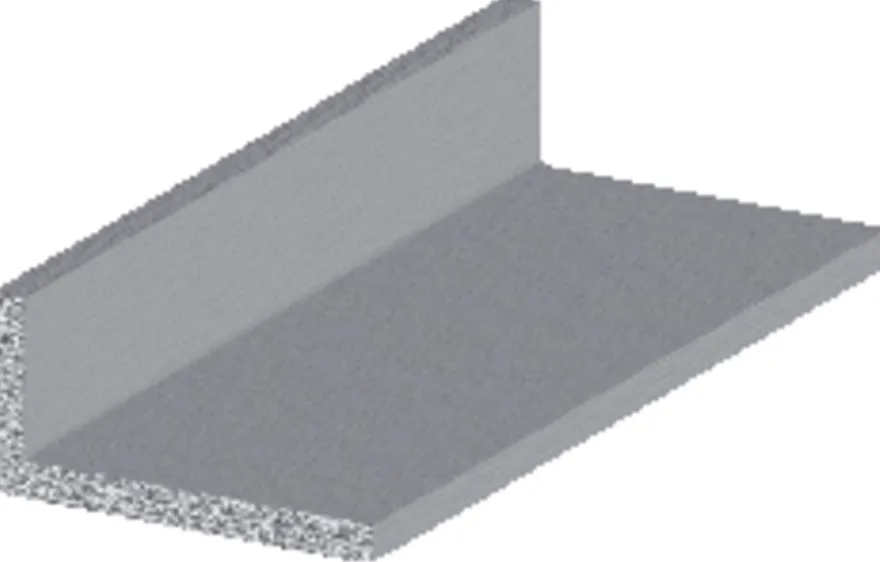Listeprofil alu 10 x 15 x 1000 mm