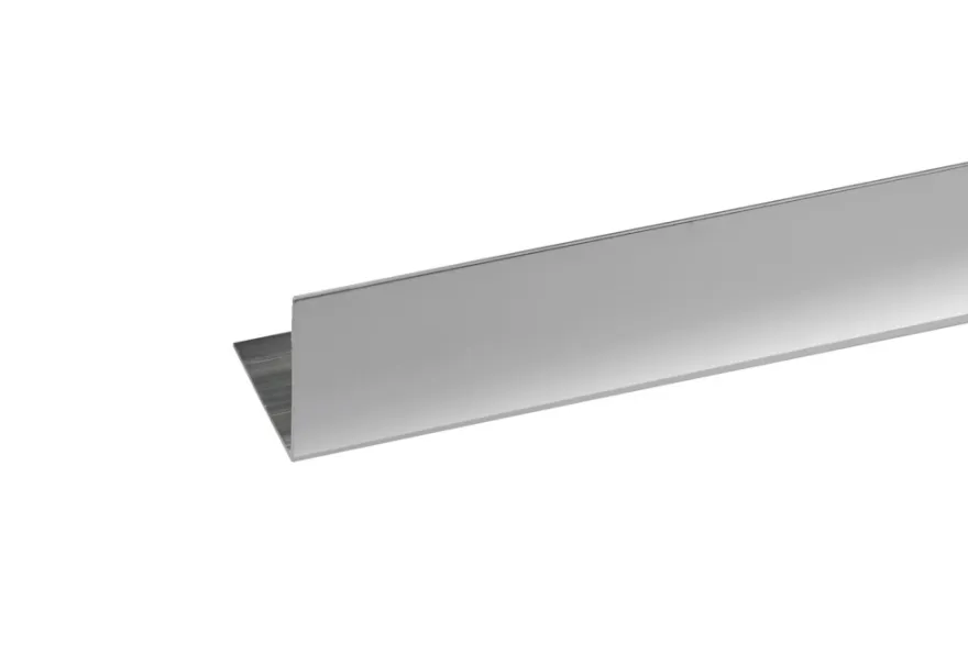 Listeprofil sølv 15 x 15 x 1000 mm