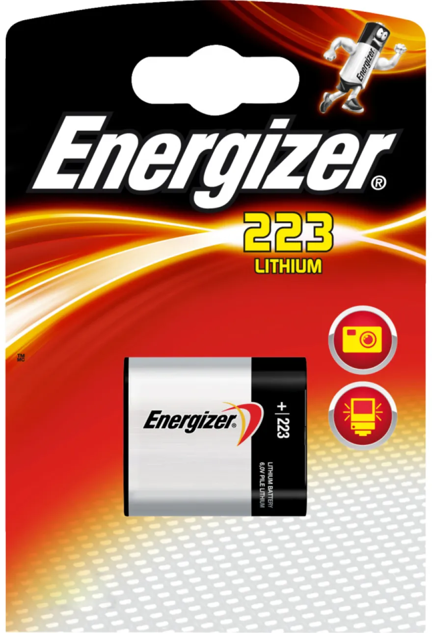 Lithium Photo 223-batteri 6 volt - Energizer
