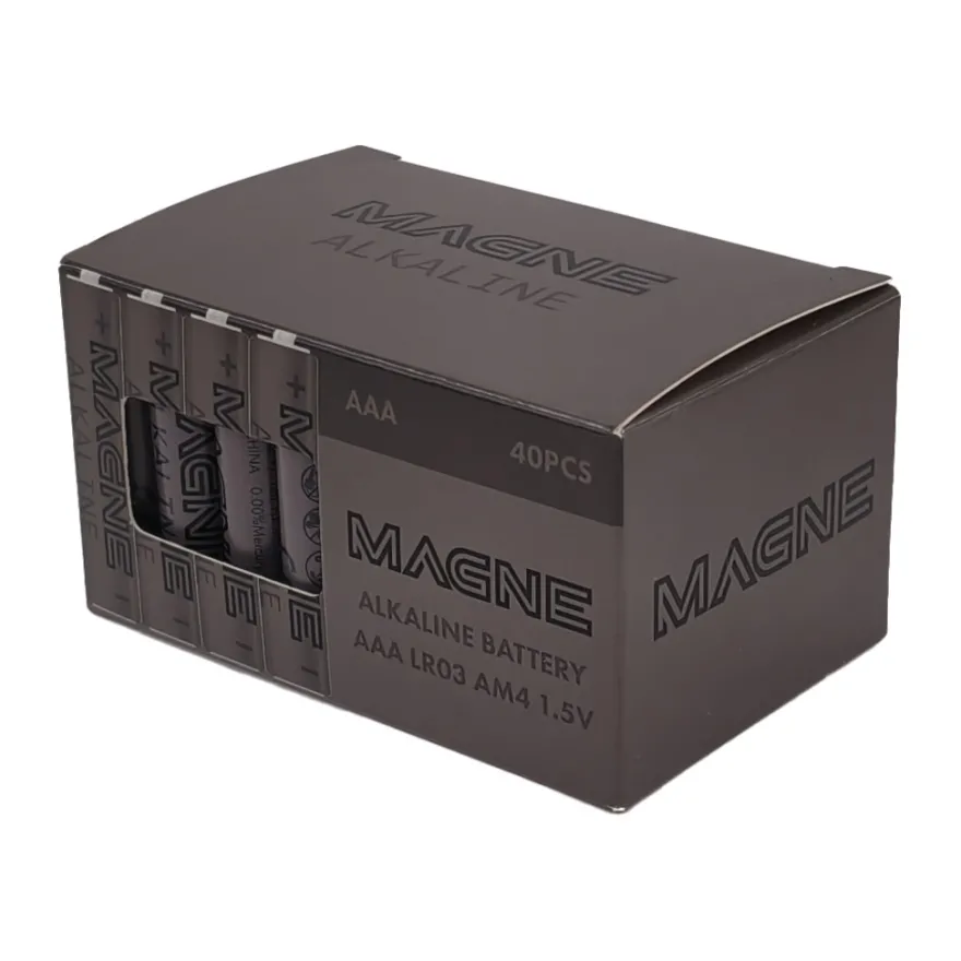 MAGNE AAA-batteri 40-pk.
