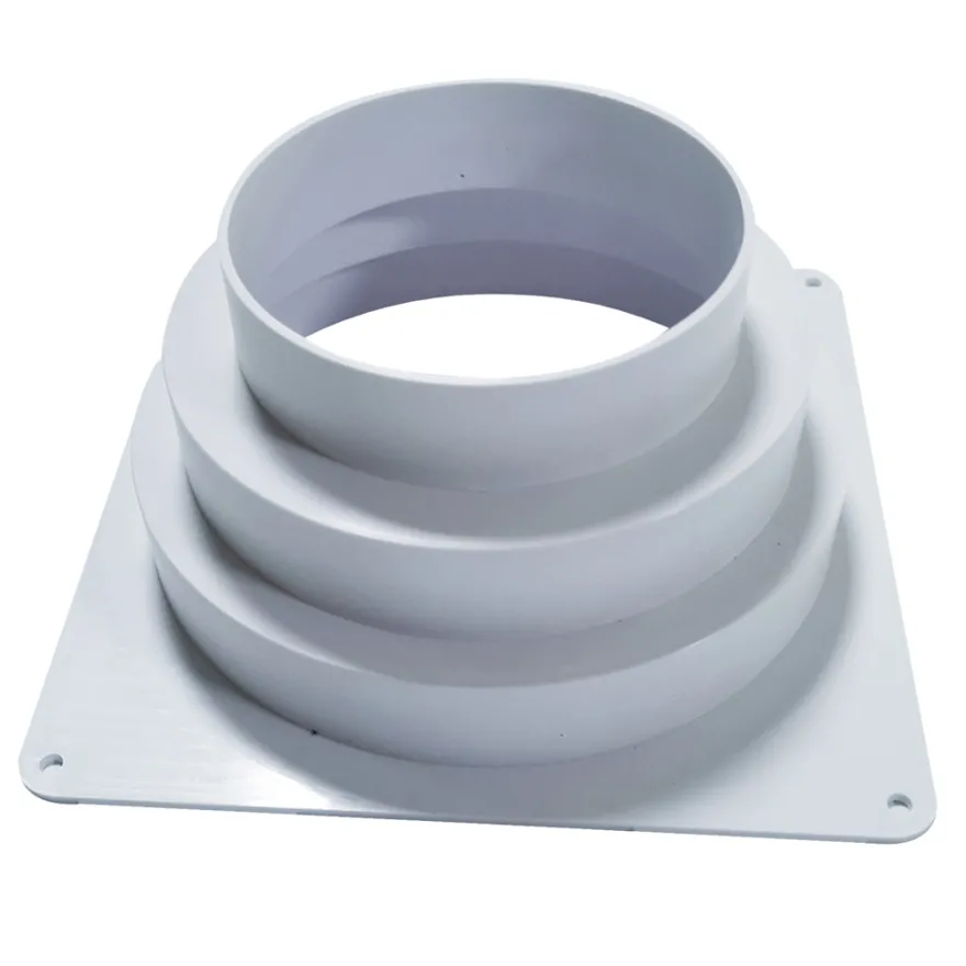 Murflange 175 x 175 - 100-130-150 mm