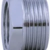 Nippelmuffe forkromet 3/4" x 1/2"