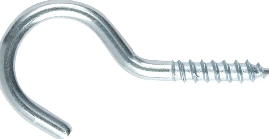 NKT Fasteners skruekrog elforzinket 6,0 x 80 mm 2 stk.