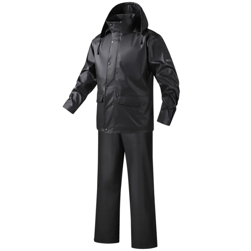 Oak Creek® regntøj unisex sort str. L