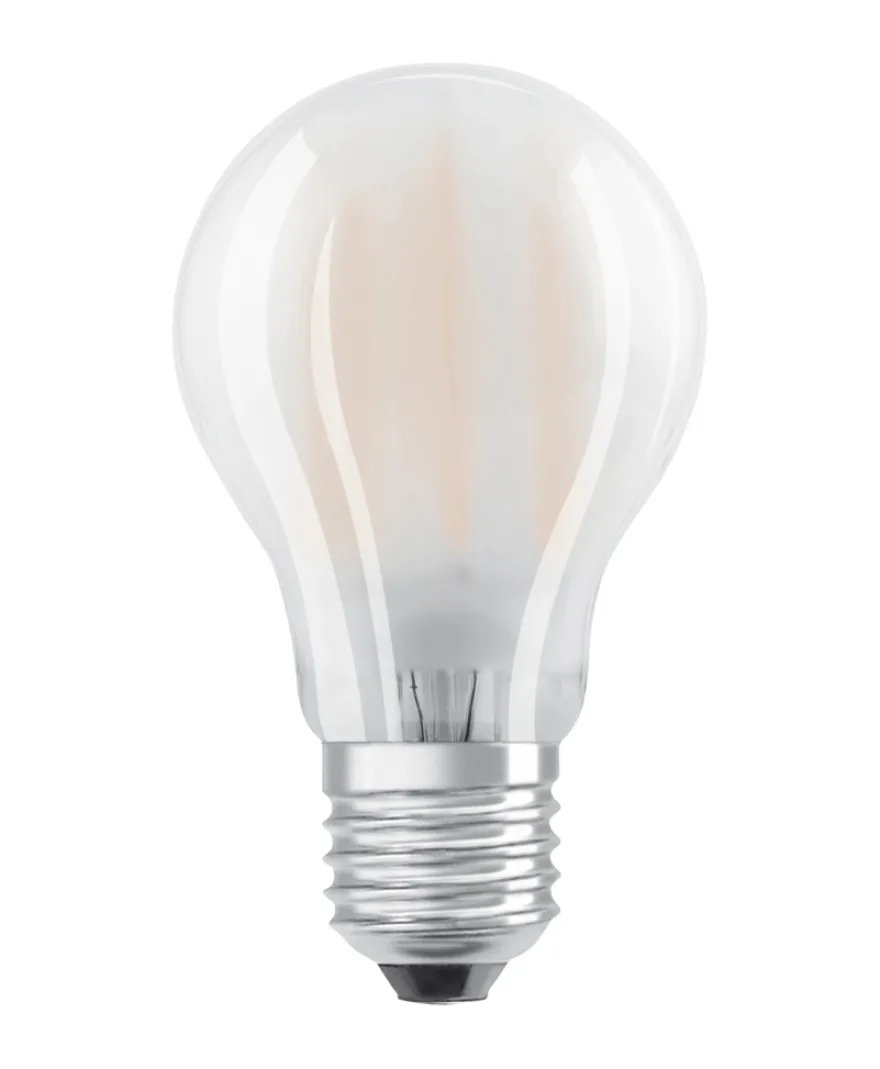 Osram LED Base mat standardpære E27 7 W 3-pk.