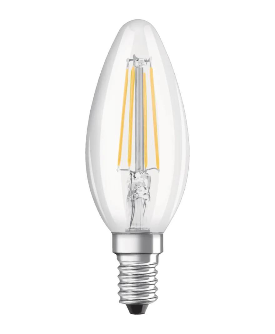 Osram LED kertepære E14 4 W 2-pk.