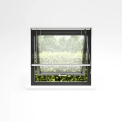Persienne aluminium hvid 140 x 130 cm