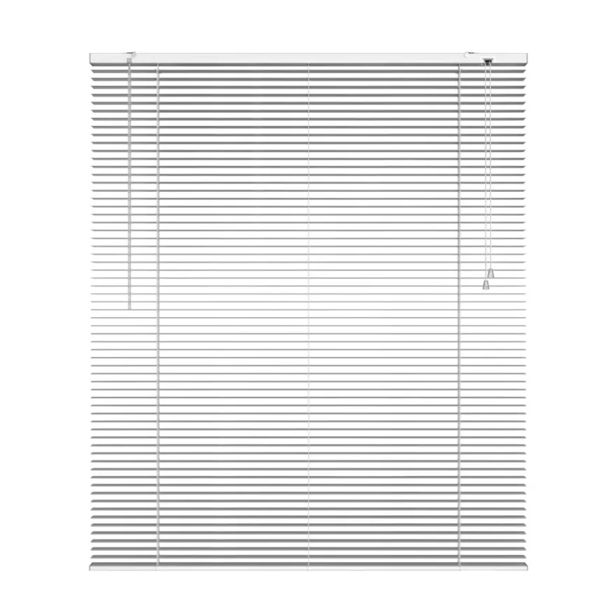 Persienne aluminium hvid 120 x 130 cm