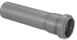 PP afløbsrør grå 40 mm x 250 mm